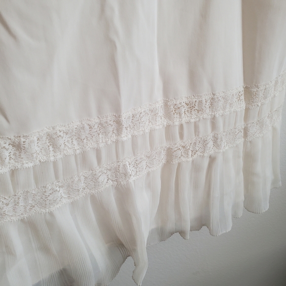 VTG Sears Charmode Ivory Slip Dress - Picture 7 of 8